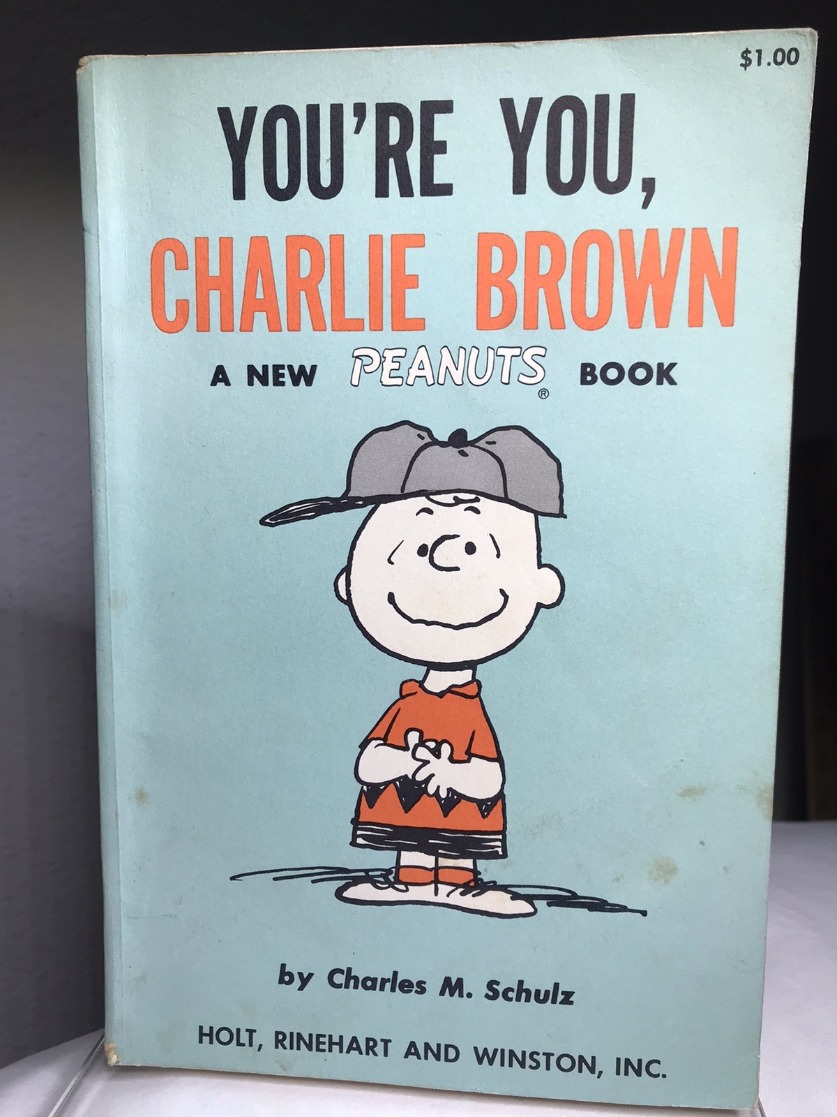 Vtg Charles Schulz Peanuts Paperback Comic Books Lot Of 2 ~ Charlie Brown