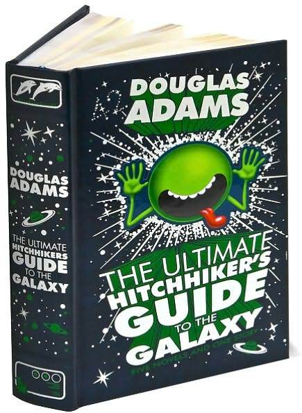 THE ULTIMATE HITCHHIKER’S GUIDE TO THE GALAXY Douglas Adams Leather Bound SEALED