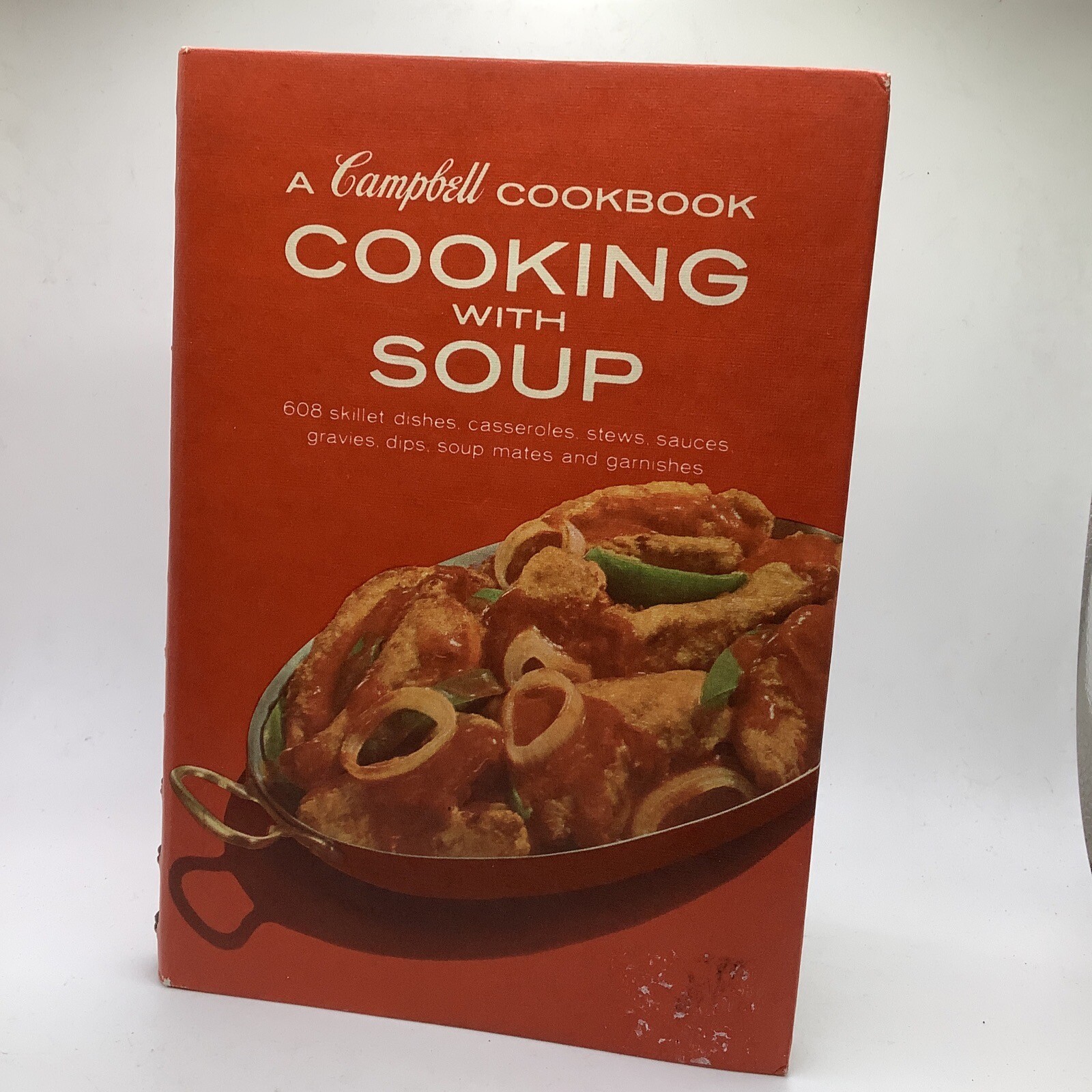 Campbell’s Cooking with Soup Cookbook Vintage 1972 Spiral Hardcover