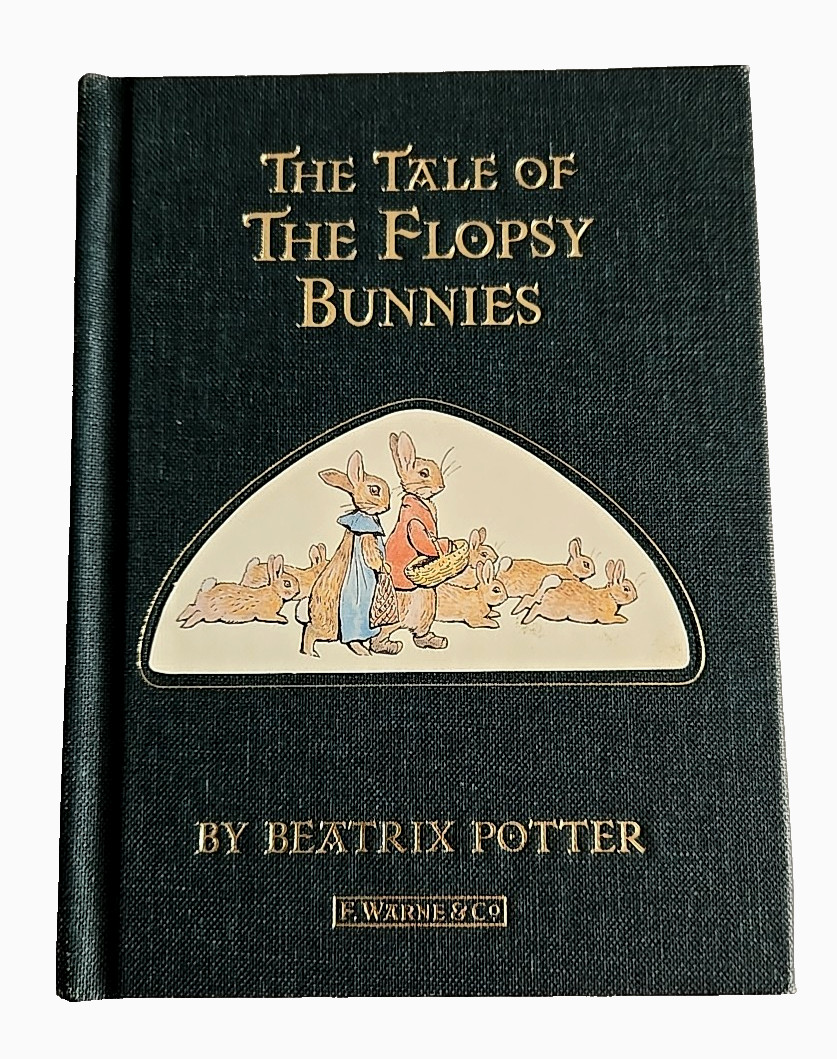 Beatrix Potter Tale of the Flopsy Bunnies 1909/2002 Green HC Folio Society Warne