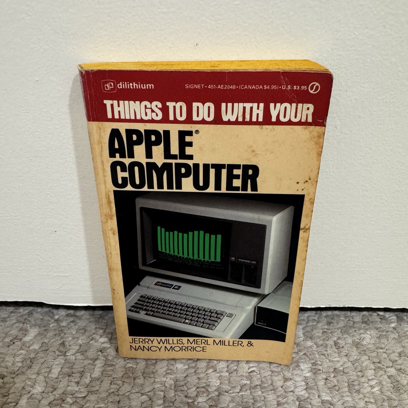 APPLE COMPUTER, Things To Do With Your, Paperback Vintage 1983 Rare
