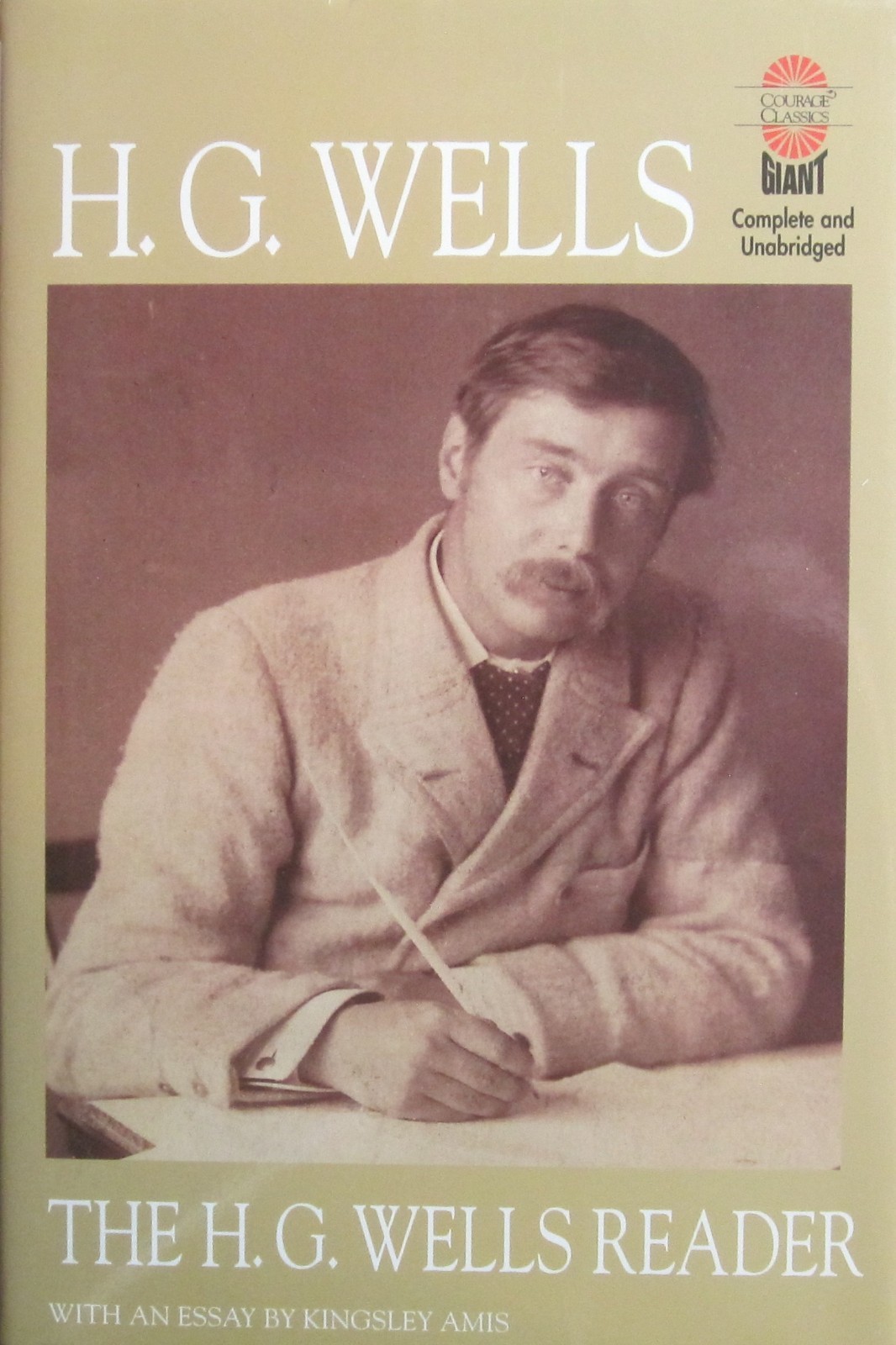 THE H.G. WELLS READER (COURAGE CLASSICS GIANT) BY H.G. WELLS – HARDCOVER