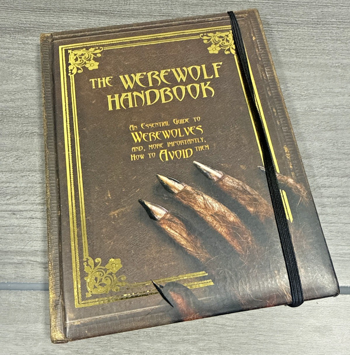 Werewolf Handbook : An Essential Guide to Werewolves HC Book w/ Strap