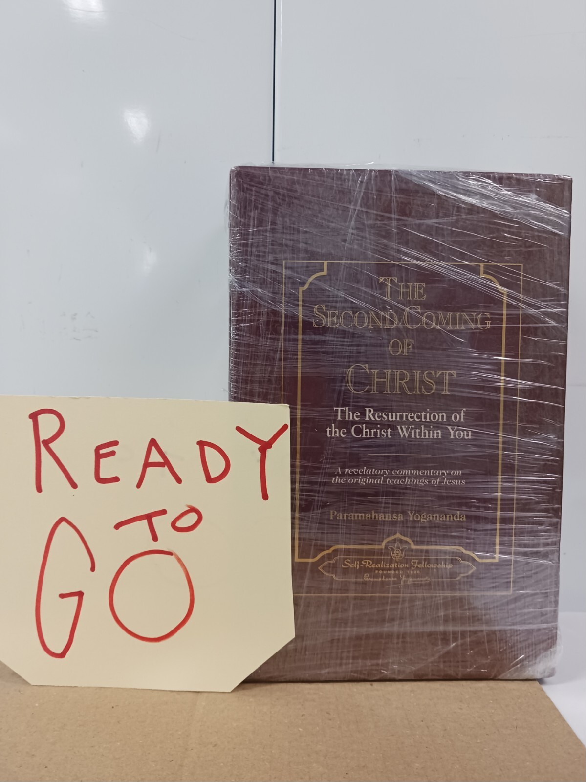 The Second Coming Of Christ Self-realization Fellowship Slip 2 Volumes