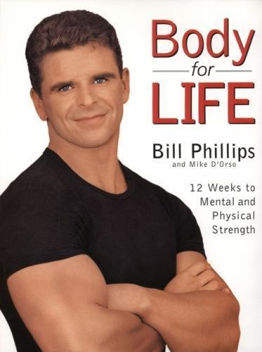 Body for Life: 12 Weeks to Mental and Phys- 0060193395, hardcover, Bill Phillips