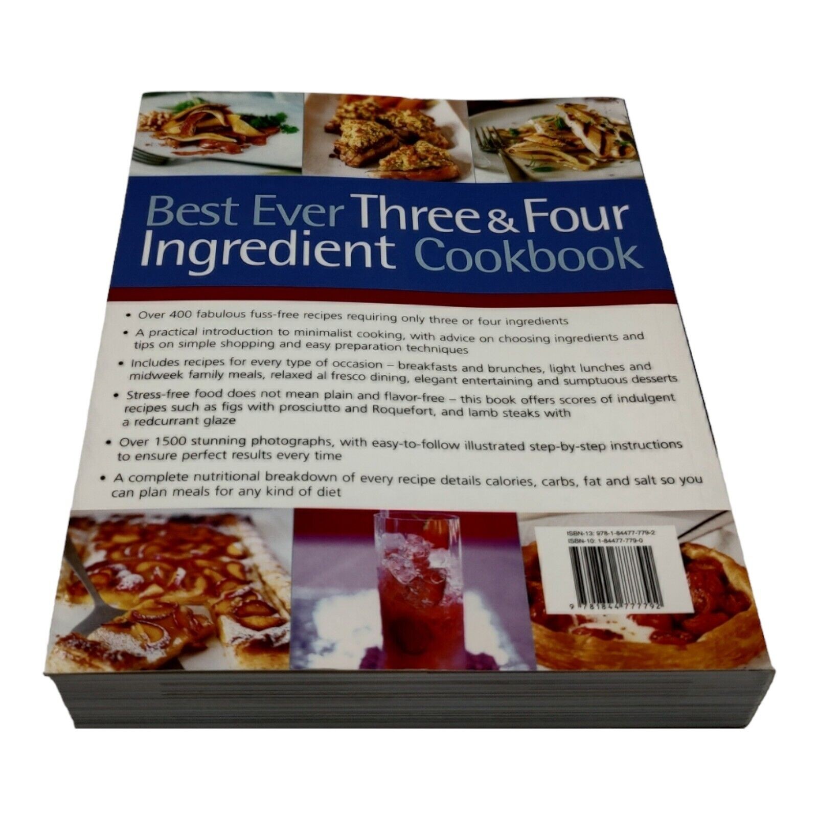 Hermes House – Three & Four Ingredient Cookbook – 400 Fast Cooking Fast Recipes