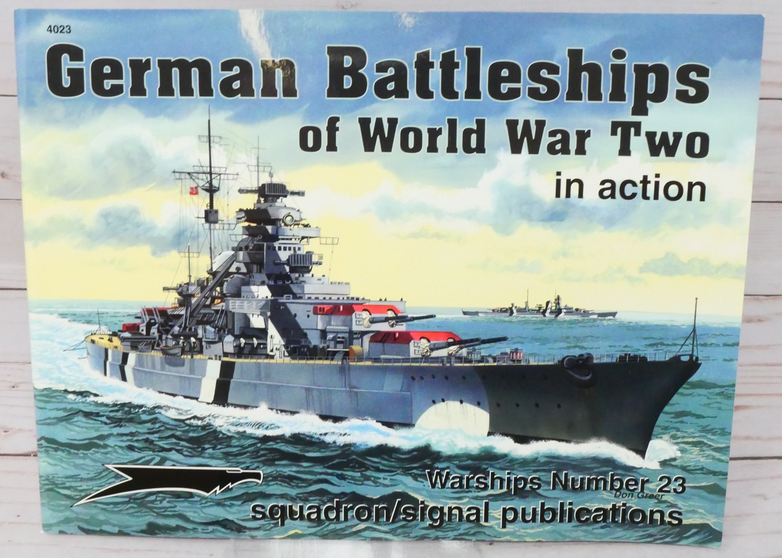 Squadron Signal, In Action Book 4023, German Battleships of World War Two