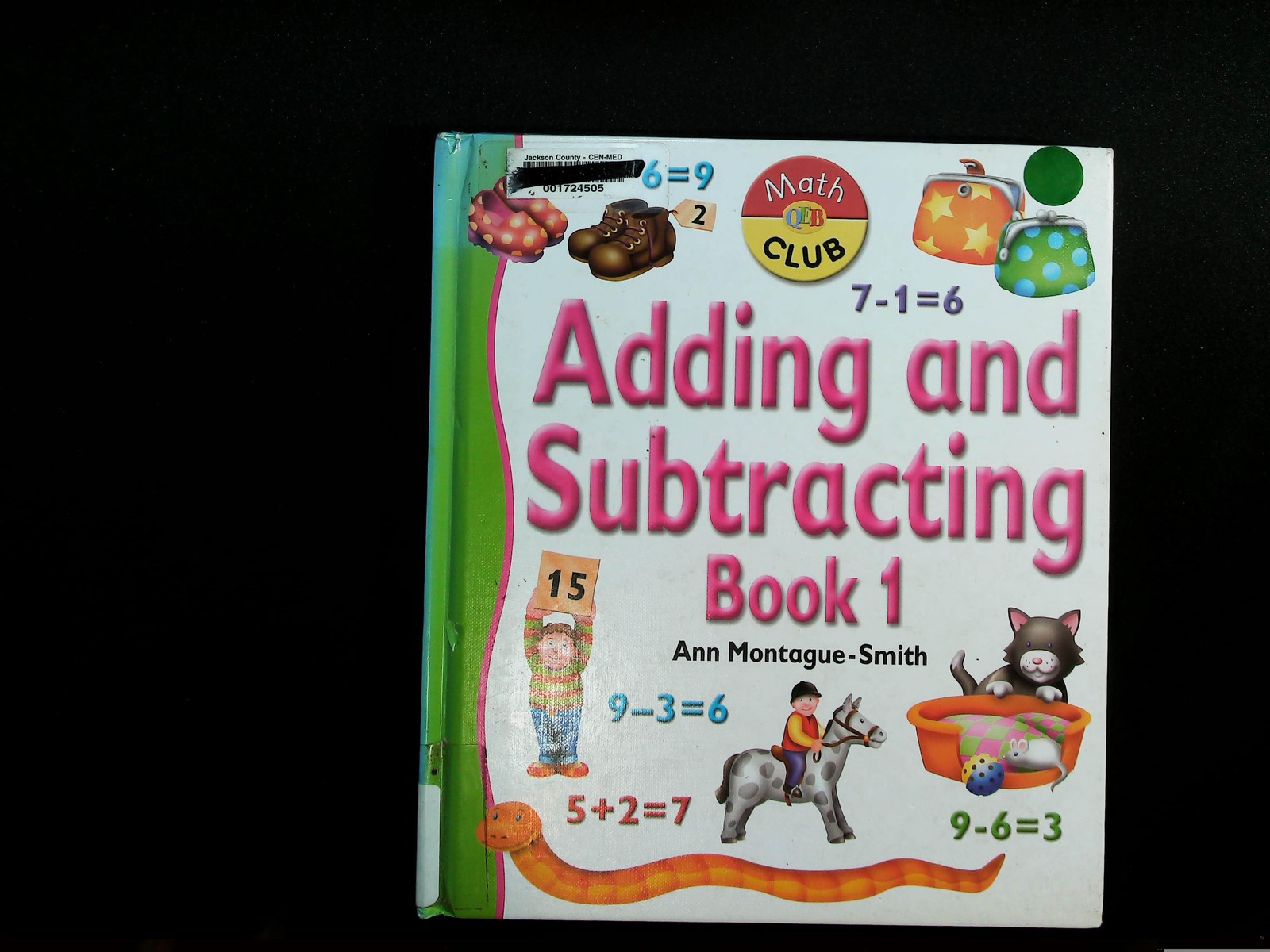 Adding and Subtracting Math Club Set 2 Books Ex-Library