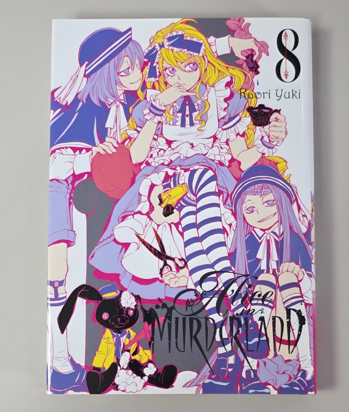ALICE IN MURDERLAND VOLUME 8 (Yen Press 2018 Manga HC GN ~ Kaori Yuki)