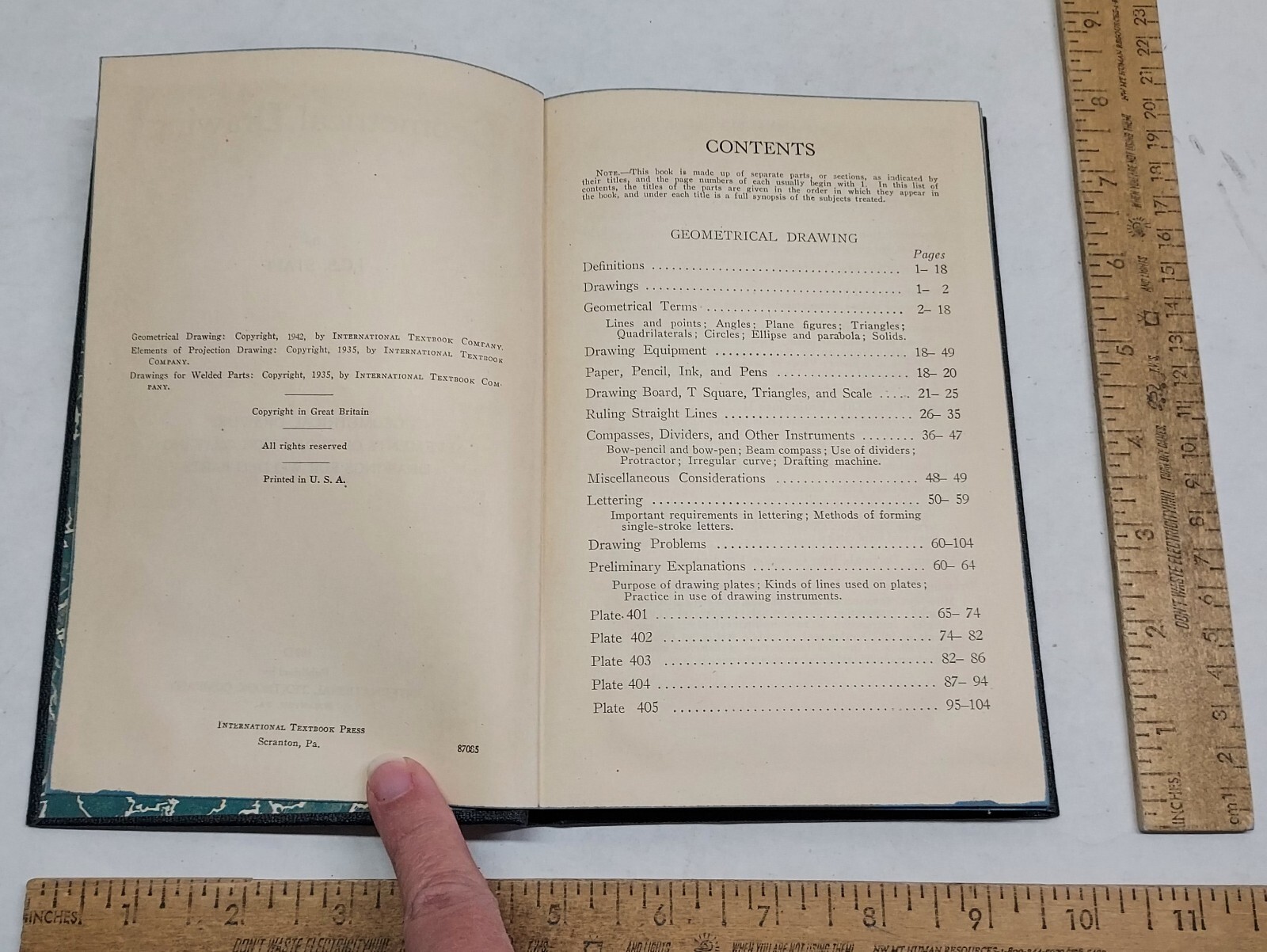 163D – Geometrical Drawing – INTERNATIONAL TEXTBOOK COMPANY