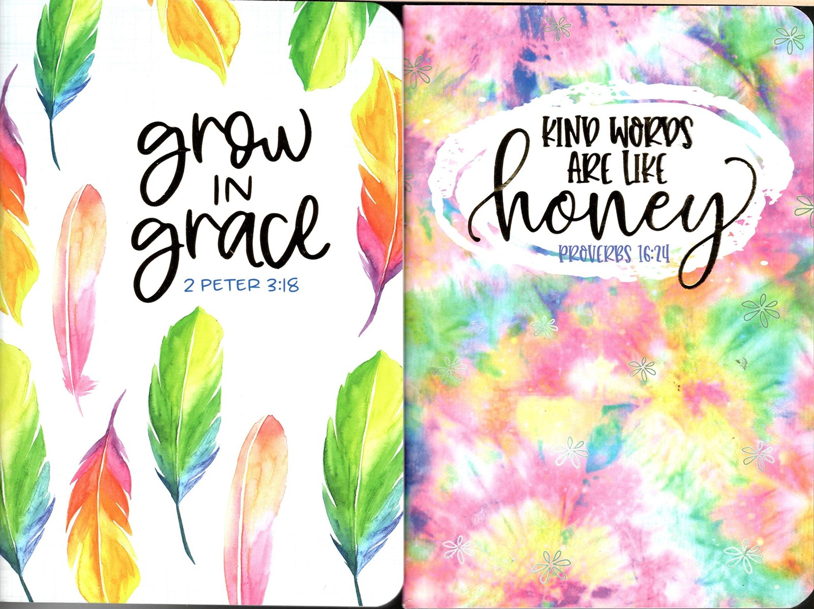 100 Pages Inspirational Journal/Notebook (Set of 2)