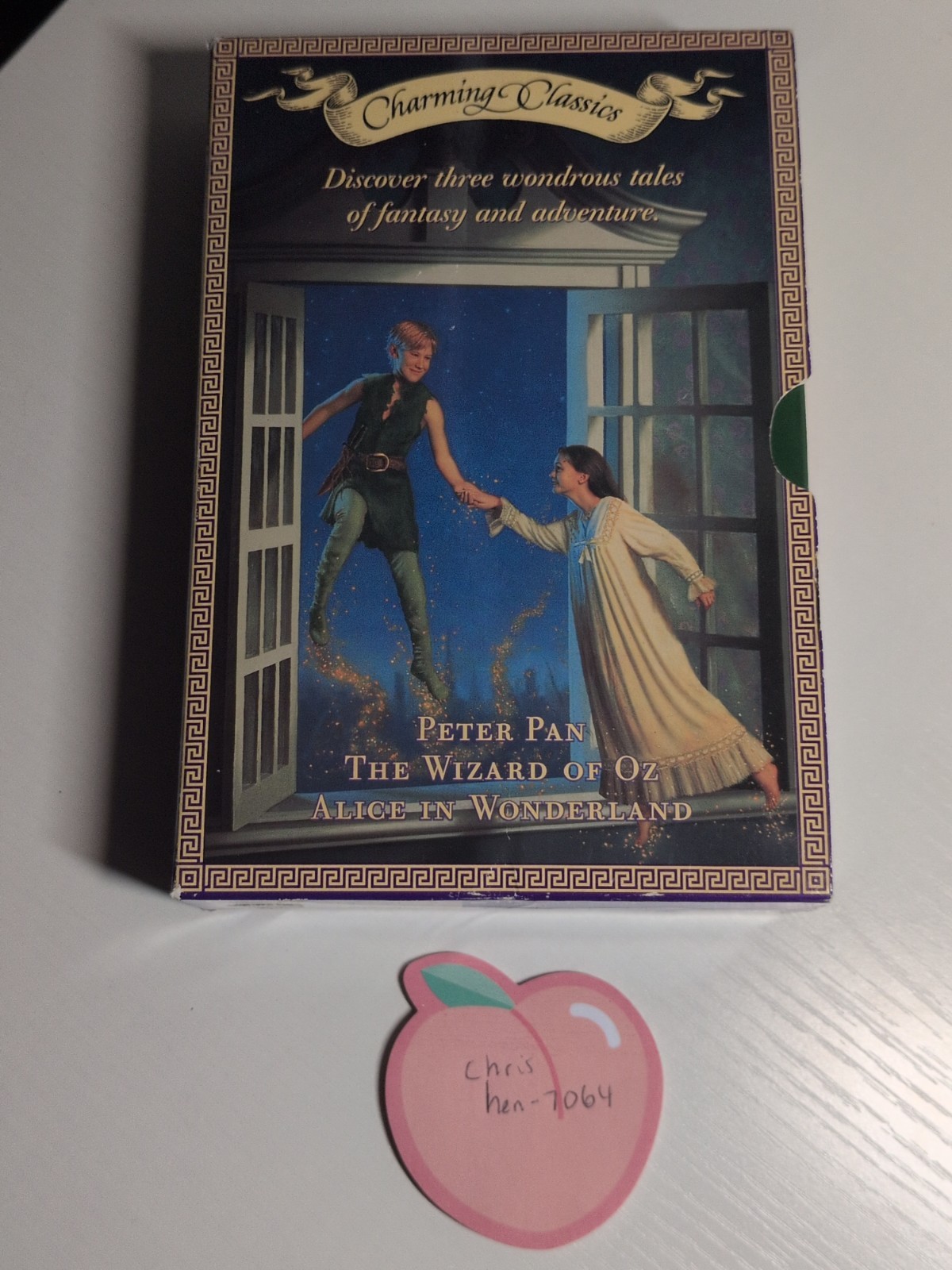 Charming Classics boxed set: Peter Pan Alice In Wonderland The Wizard Of Oz