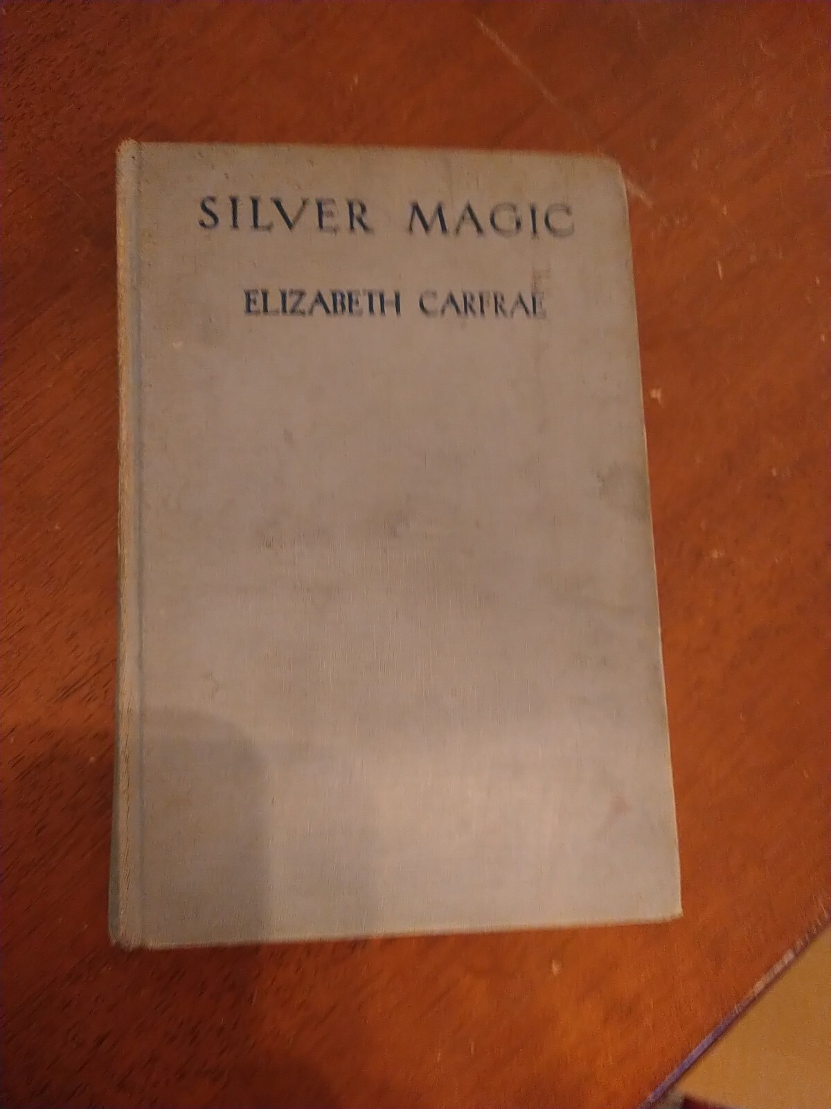 Silver Magic by Elizabeth Carfrae G.P. Putnam’s Sons Books Hardcover
