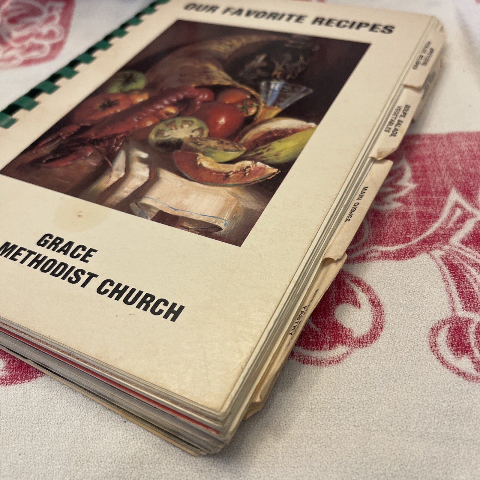 Our Favorite Recipes Grace United Methodist Church Cookbook 201 Pages 1981