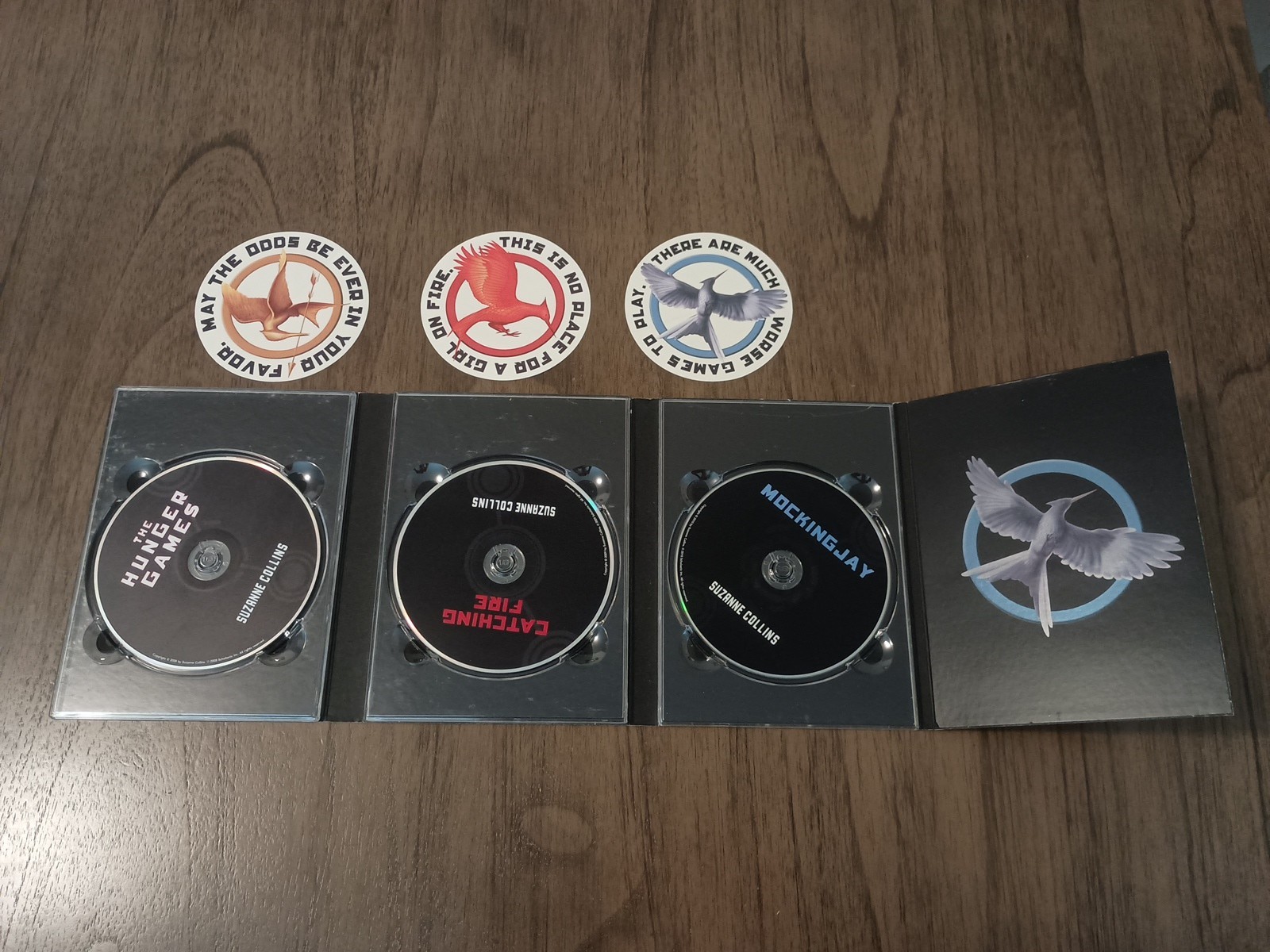 The Hunger Games Trilogy Boxed Set Set by Suzanne Collins, Audiobook, MP3 CDs