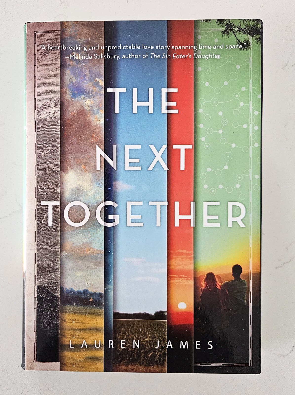 The Next Together Lauren James Hardcover Like New YA Time Travel Sci Fi