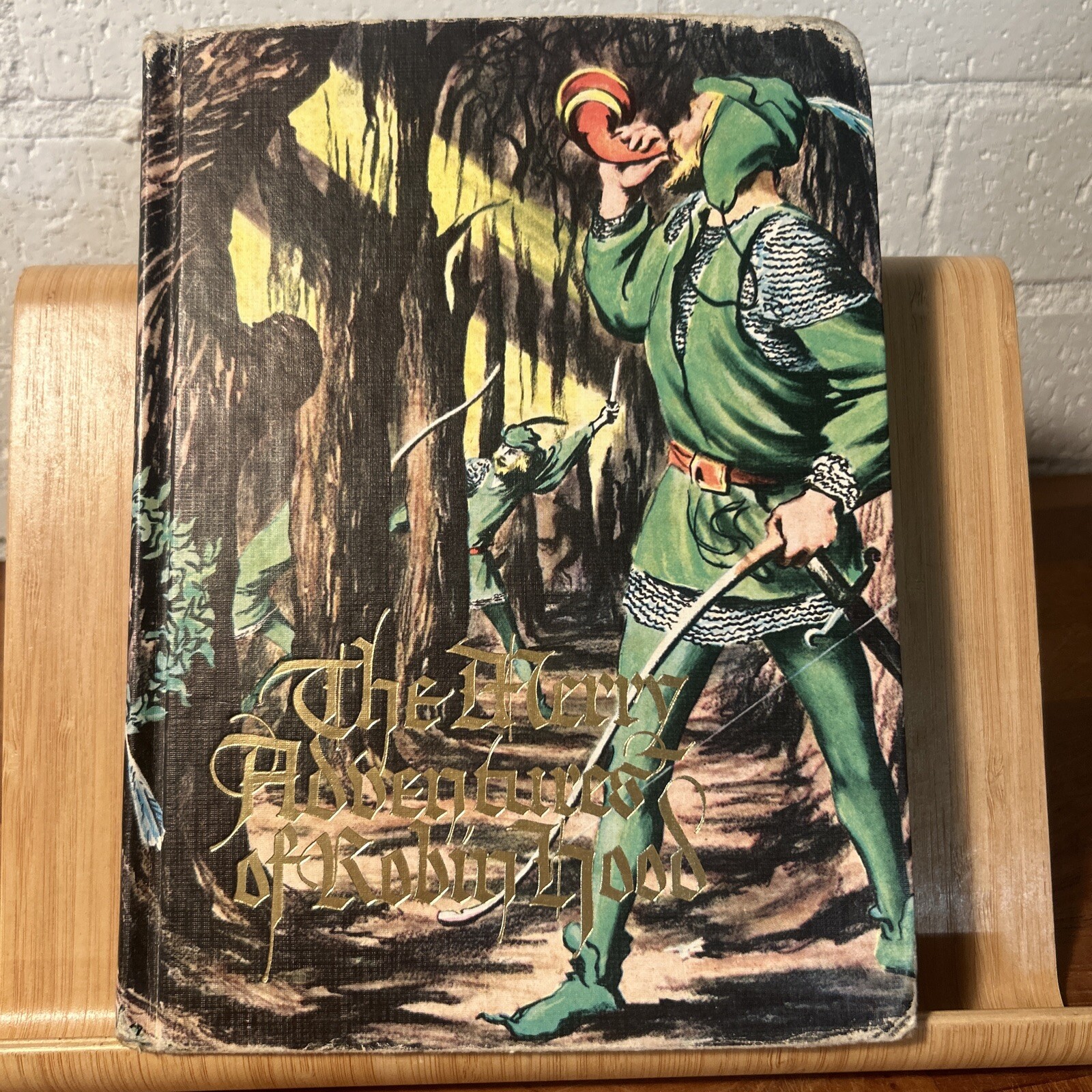 The Merry Adventures of Robin Hood Howard Pyle 1952 (1981) Vintage (R3.4)