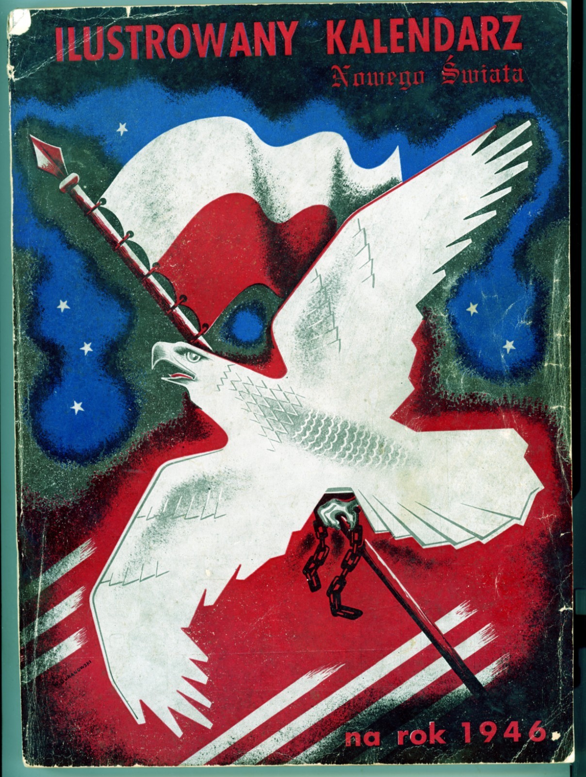 1946 Polish Illustrated Calendar 312-page book (in Polish)