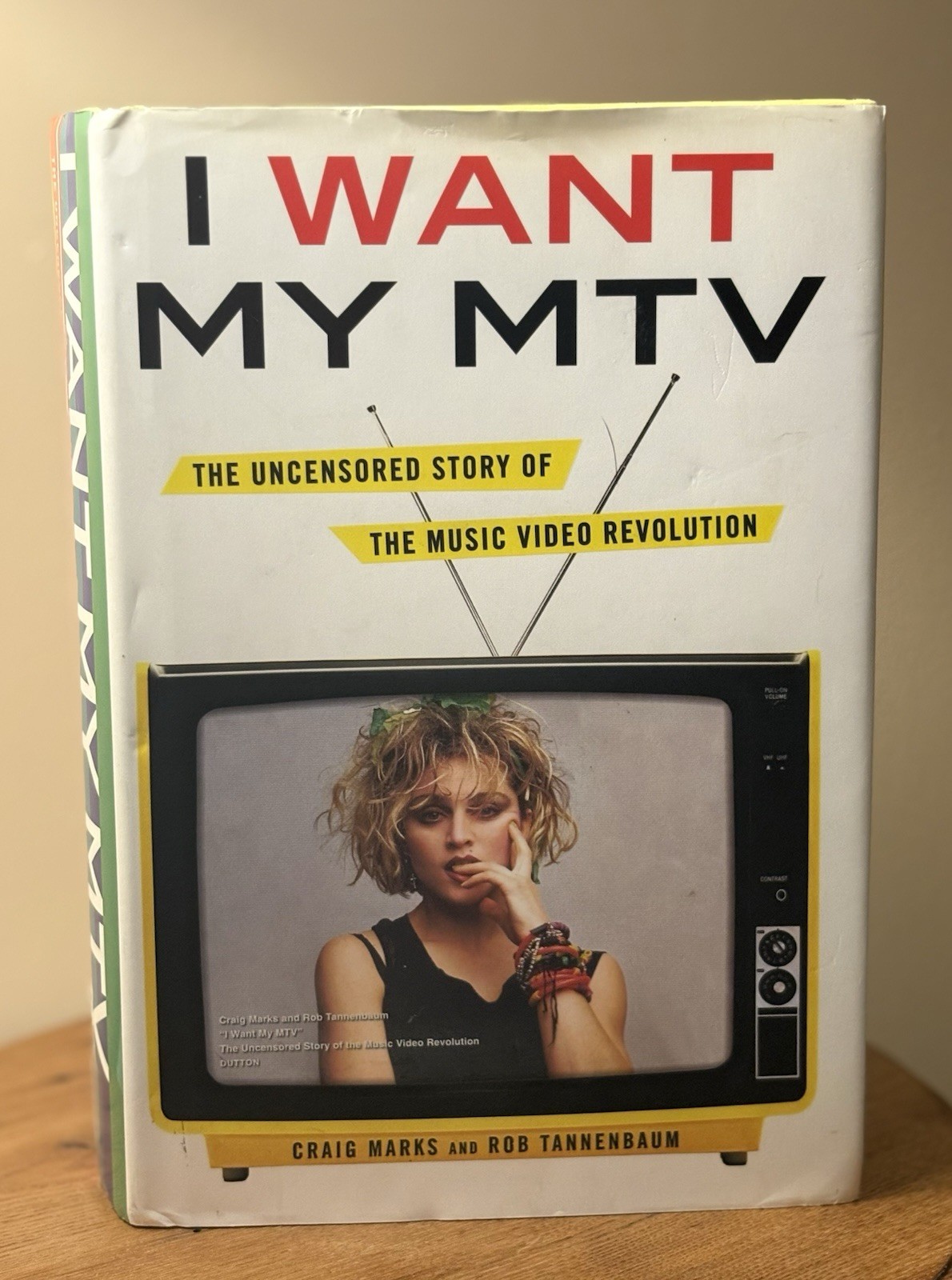 I WANT MY MTV BOOK. HARD COVER BOOK. 53 Chapters and 572 Pages.