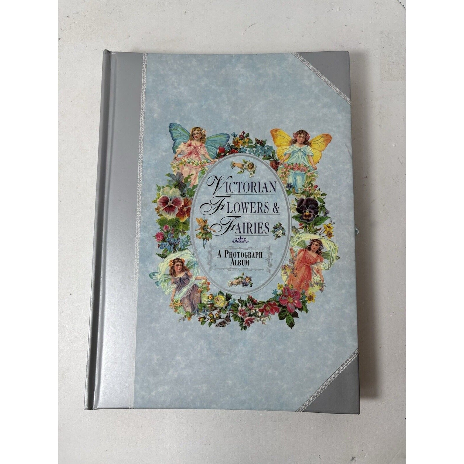Hermes House Victorian Flowers and Fairies A Photograph Album Hardcover G4