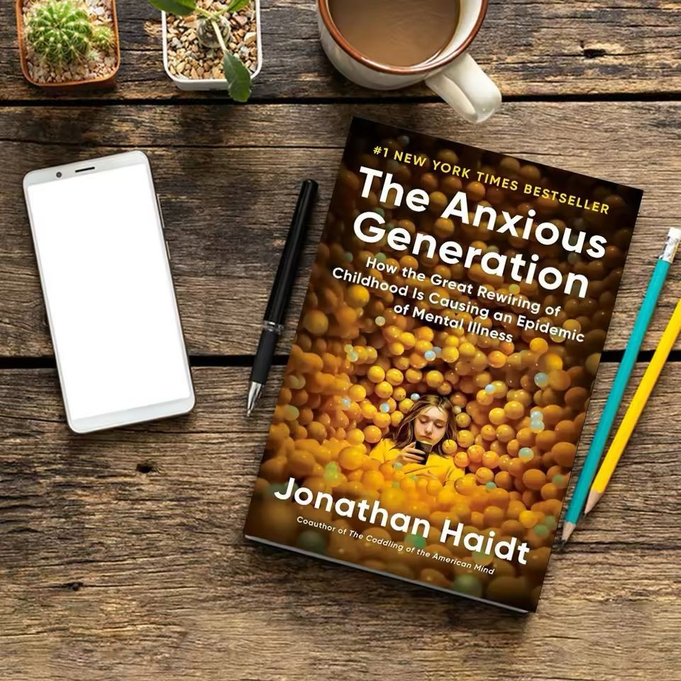 The Anxious Generation English Edition New York Times Bestseller Book For Teen M
