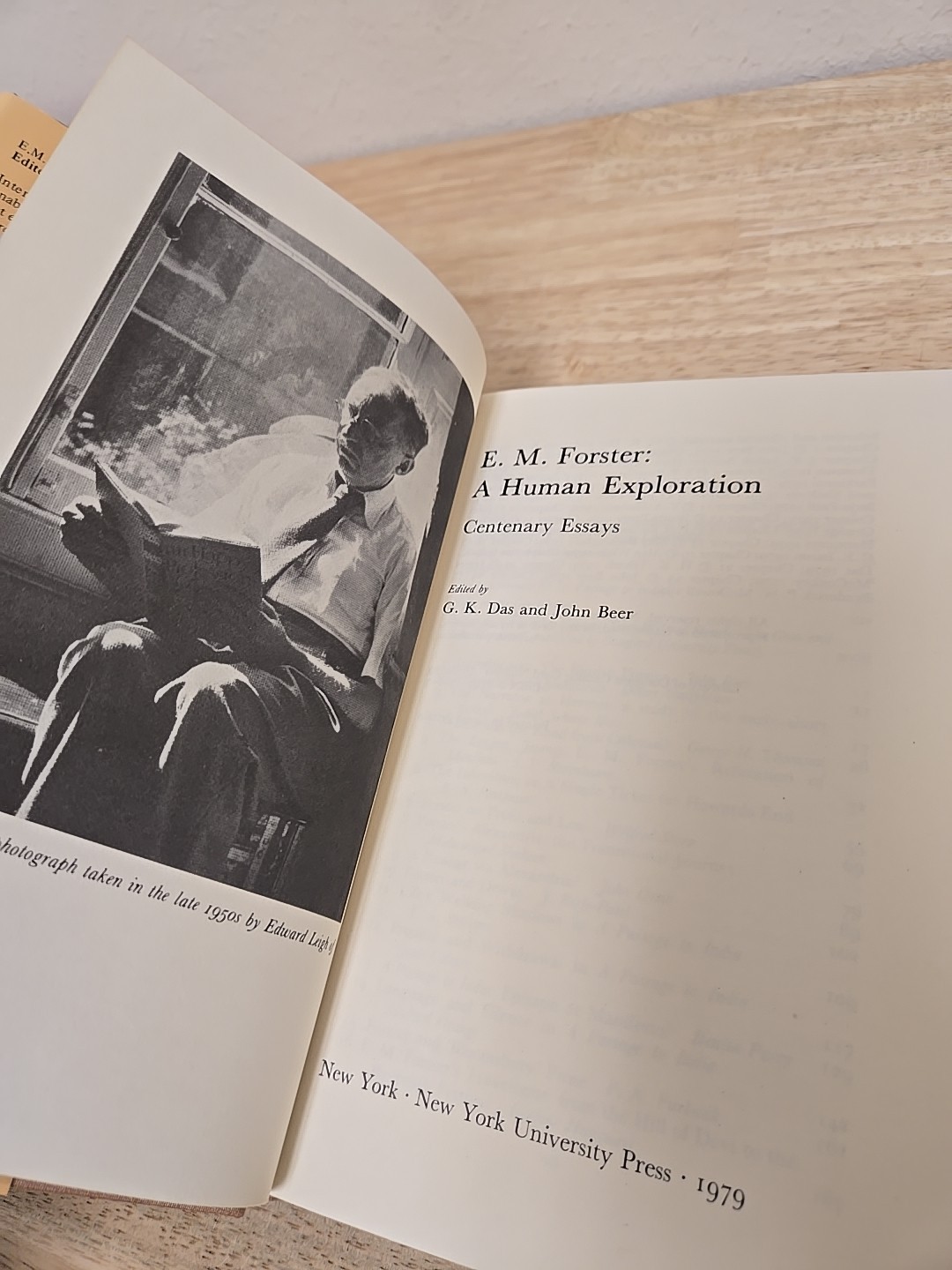 E. M. Forster, a Human Exploration : Centenary Essays by G. K. Das and John…