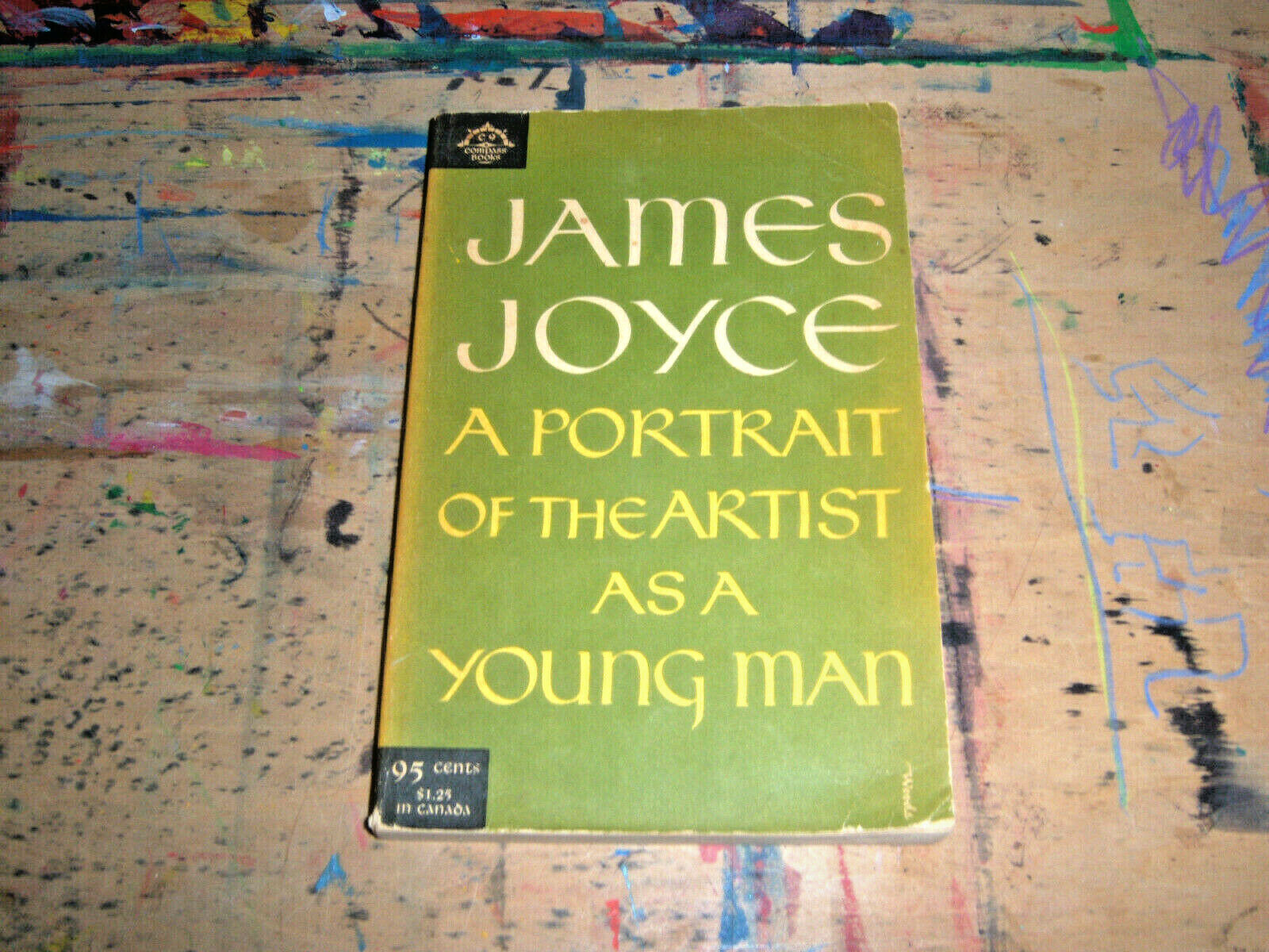JAMES JOYCE A PORTRAIT OF THE ARTIST AS A YOUNG MAN 1957 COMPASS 3RD 8VO SC VG