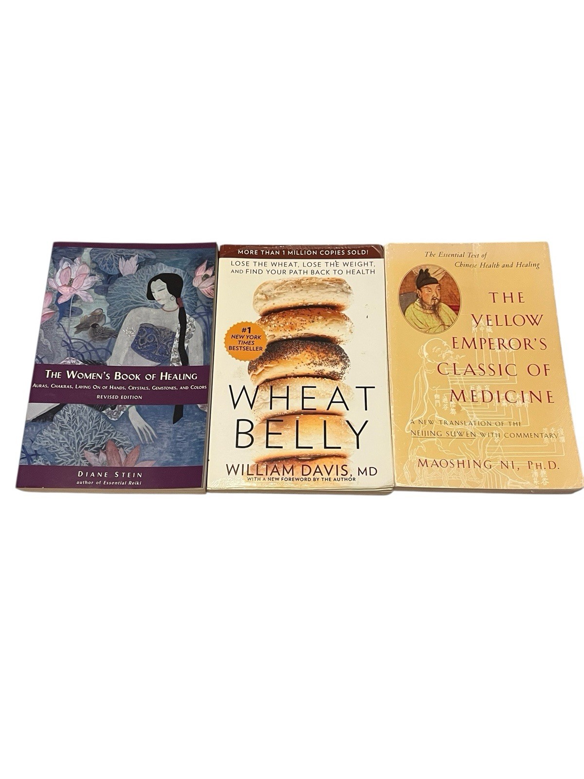 Lot Of 3 Health & Healing Books