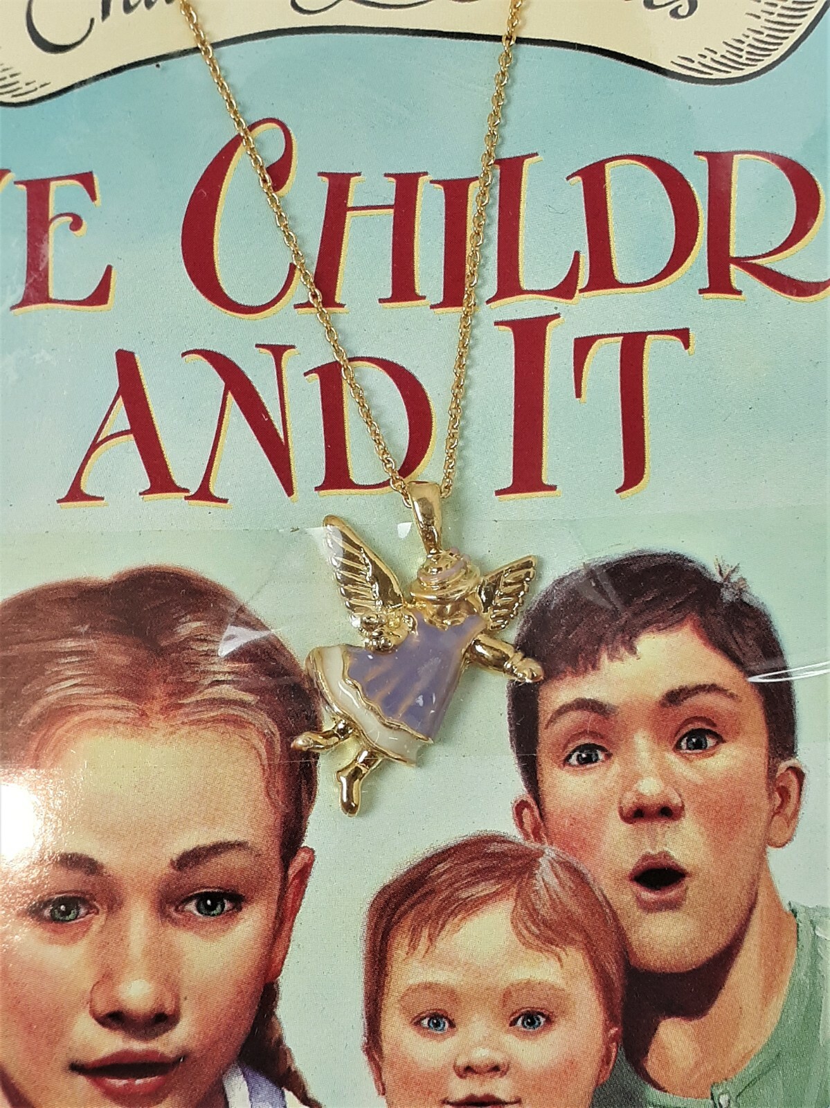 Charming Classics Five Children And It with Necklace Charm Gift Childrens Book