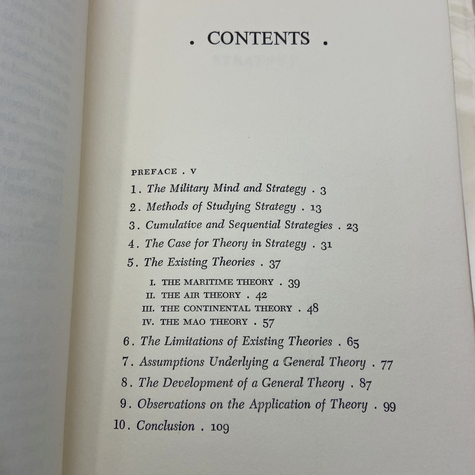 Military Strategy General Theory of Power Control Vintage 1967 Rutgers HCDJ GOOD