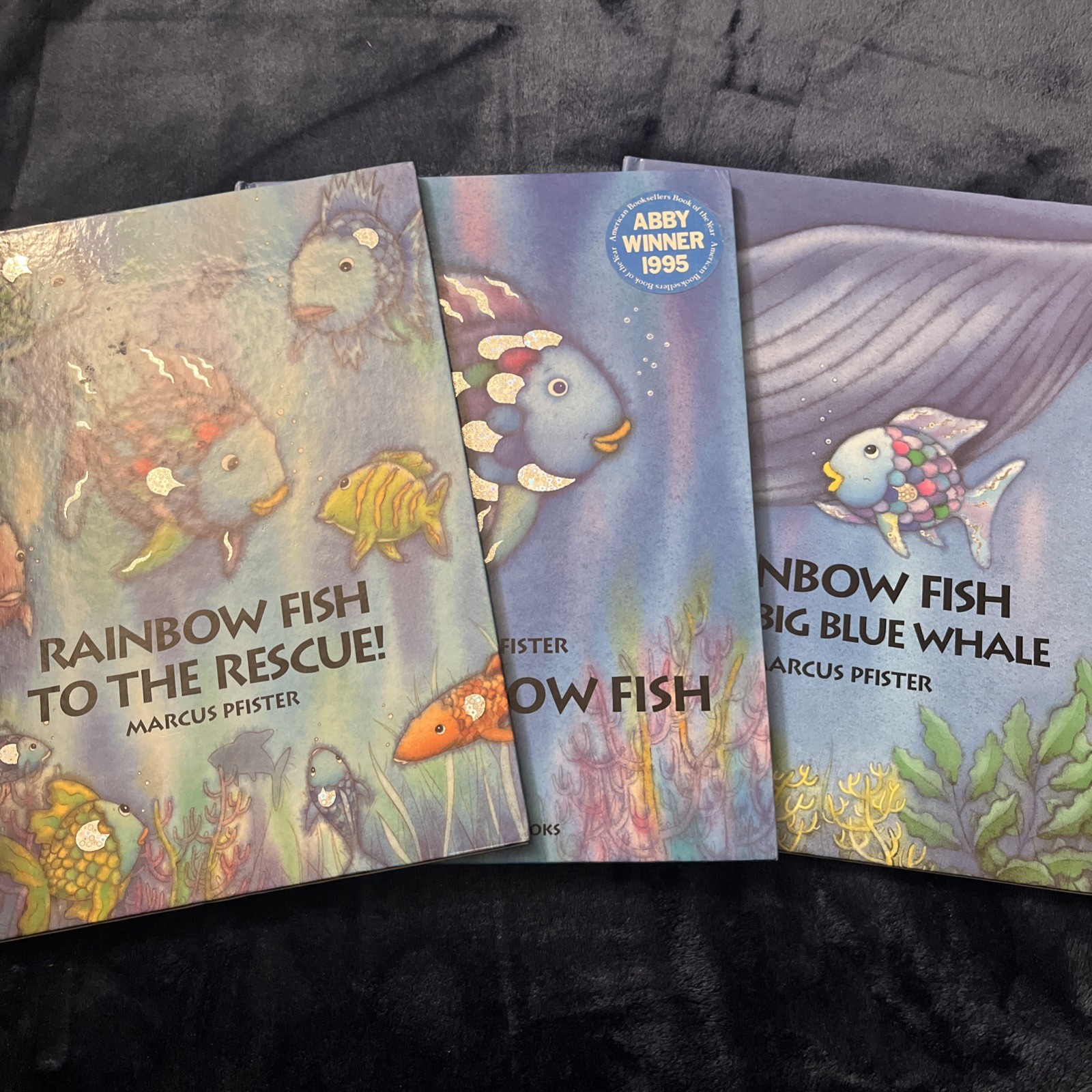 Rainbow Fish 3 hardcover books