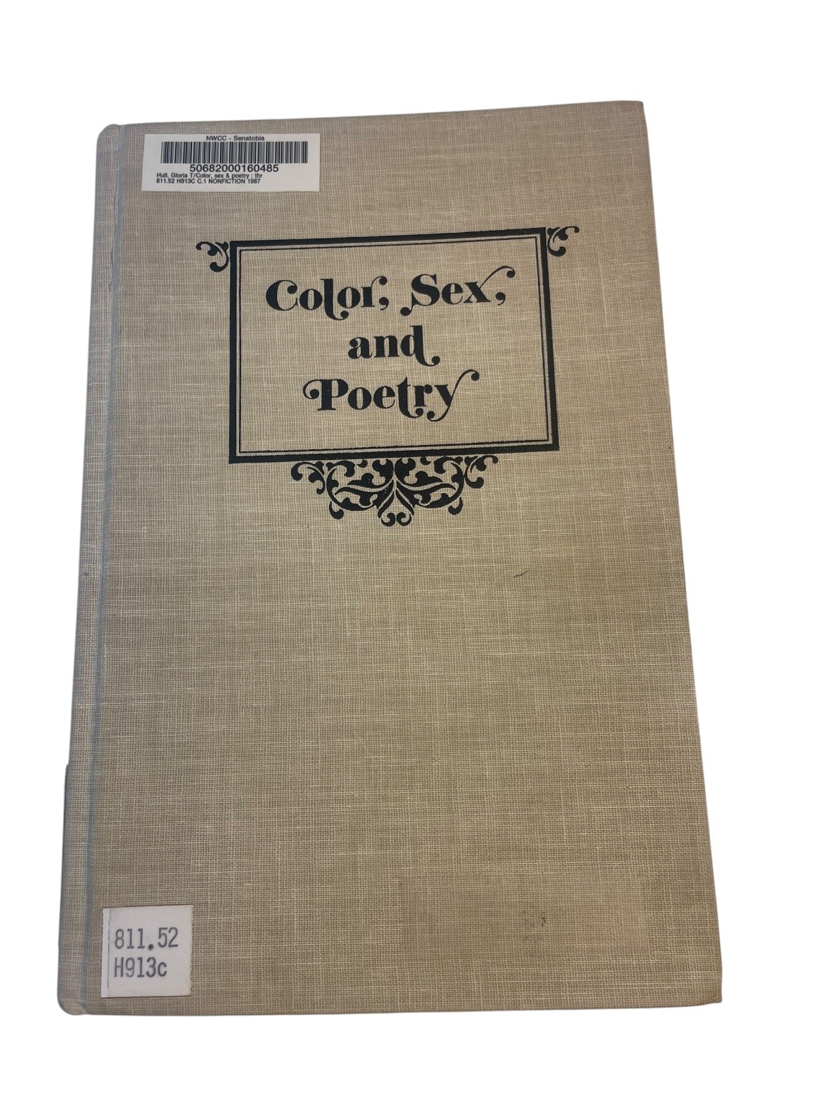 Color, Sex, and Poetry Gloria T. Hull 1987 Harlem Renaissance Indiana Univ Press