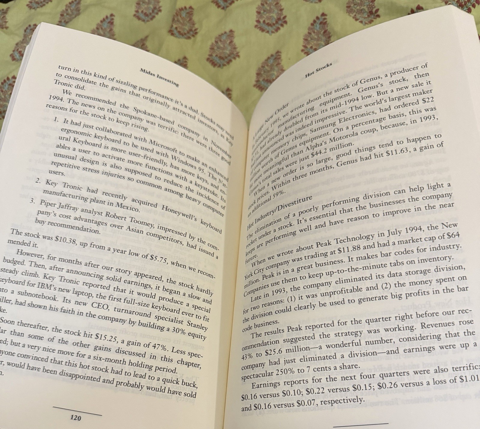 Midas Investing : by Jonathan Steinberg (1996, Hardcover)