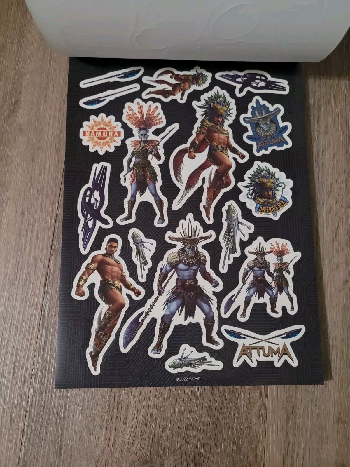 Black Panther Wakanda Forever Create A Scene Sticker Activity Book Coloring Book