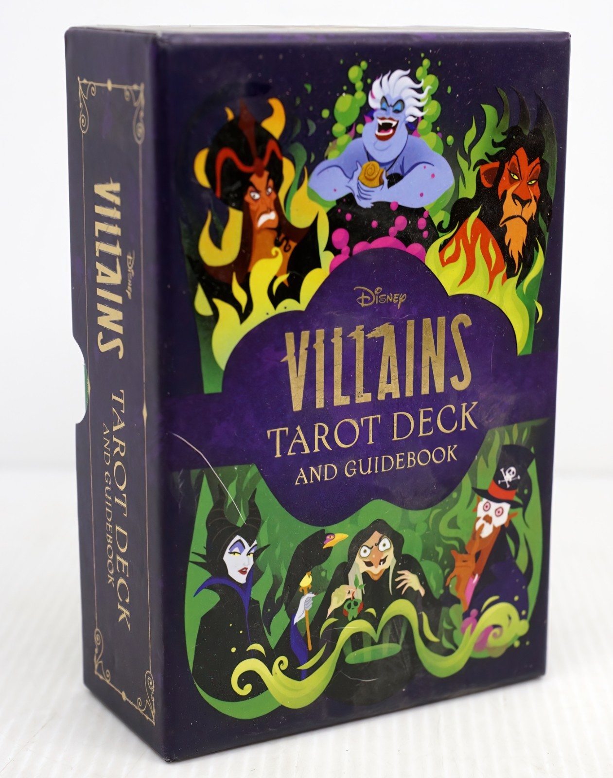 Disney Villains Tarot Deck and Guidebook Fully Illustrated 78 Card Deck Box Set