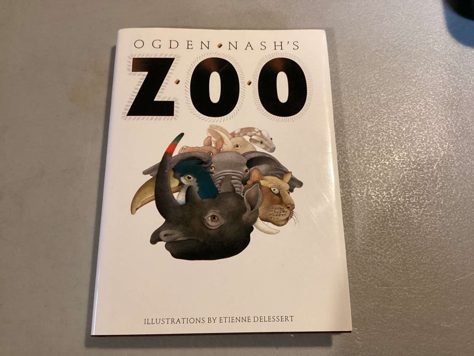 Ogden Nash’s Zoo HC Stewart, Tabori 1987. Nice copy in dust jacket
