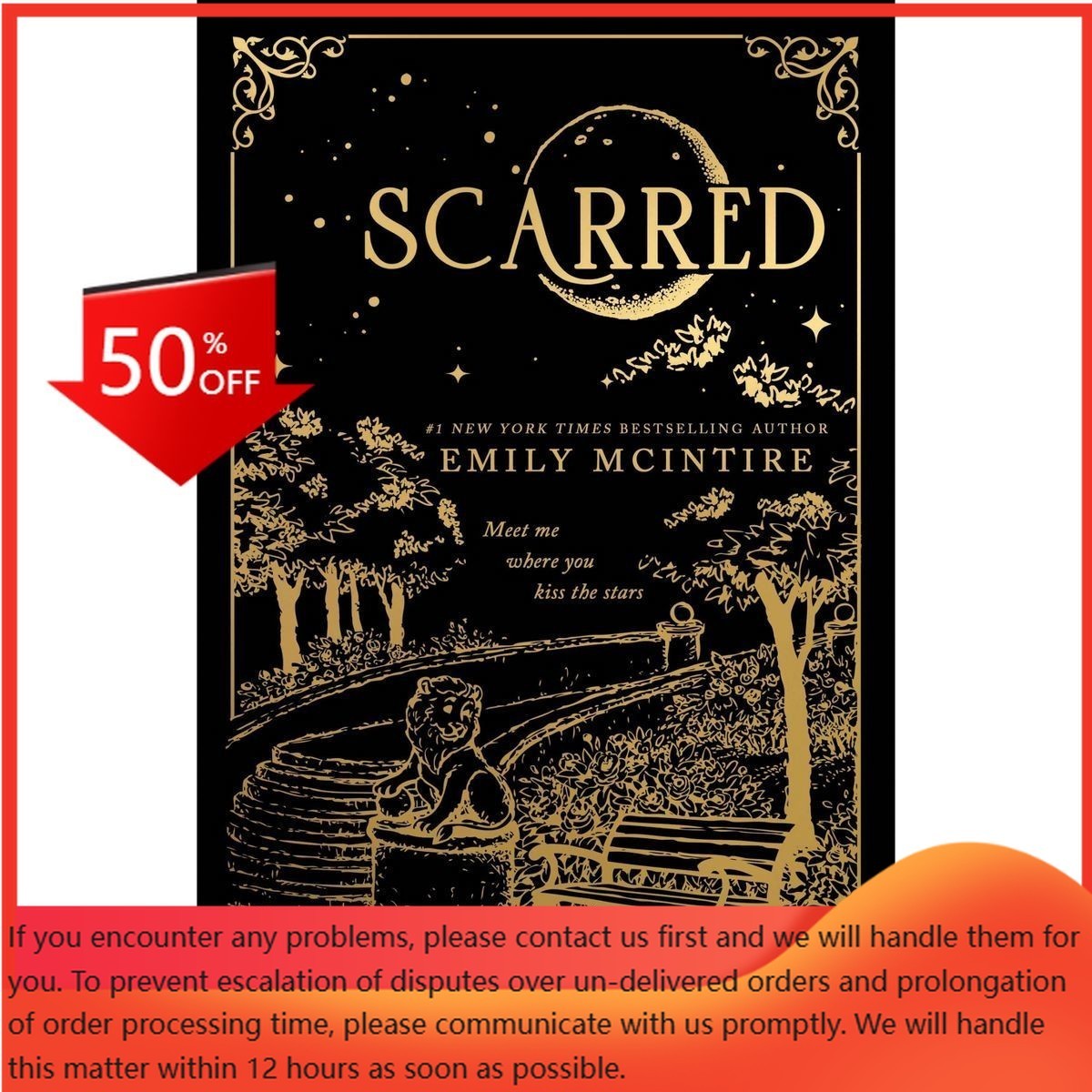 Scarred (Collector’s Edition) – by Emily McIntire (Hardcover)