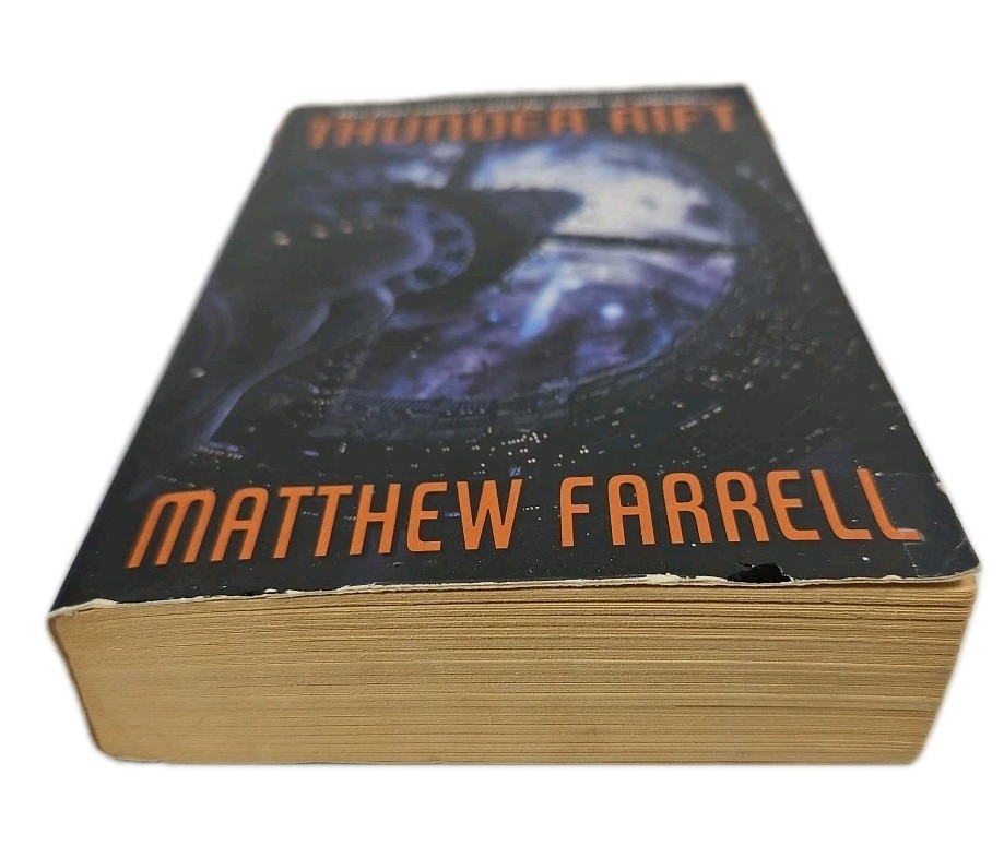 THUNDER RIFT by Matthew Farrell 1st EDITION PRINTING #1152