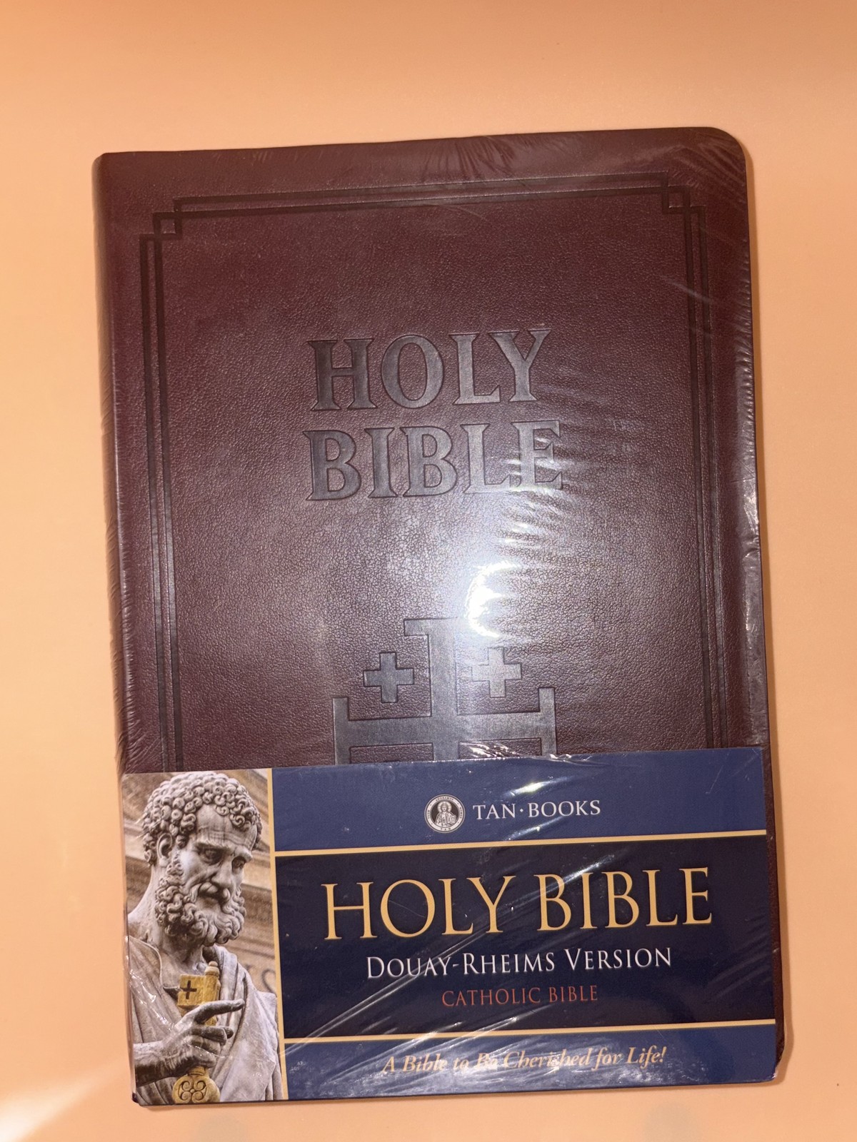 Douay-Rheims Bible (Burgundy Premium UltraSoft) Deluxe Edition New