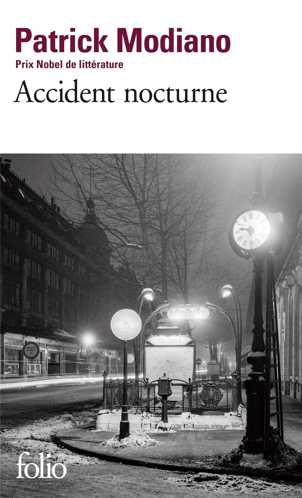 Accident nocturne – pocket_book Modiano, Patrick