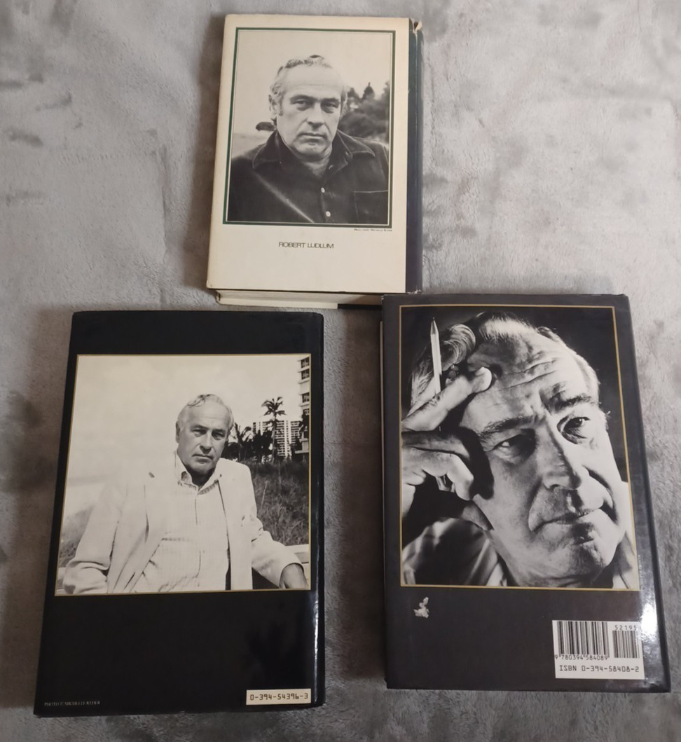 Bourne Identity Trilogy Robert Ludlum 1st Edition Hardcover Ultimatum Supremacy