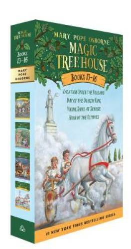 Magic Tree House Boxed Set, Books 13-16: Vacation Under the Volcano, Day – GOOD
