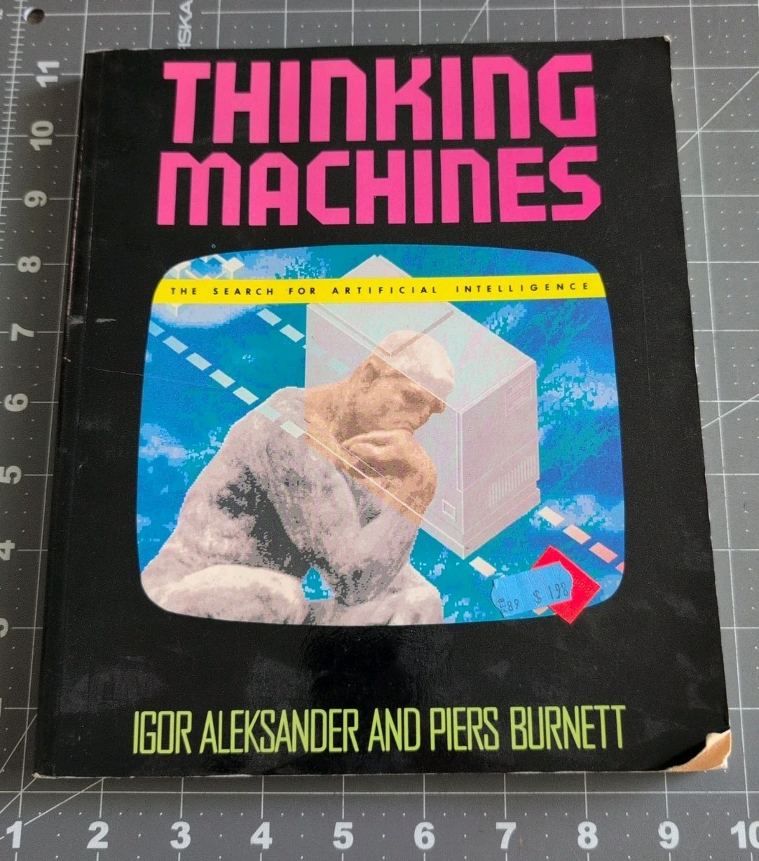 1987 (1st America Ed) THINKING MACHINES search artificial intelligence #COMPUTER