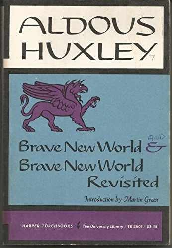 Brave New World & Brave New World – Paperback, by Aldous Huxley – Very Good