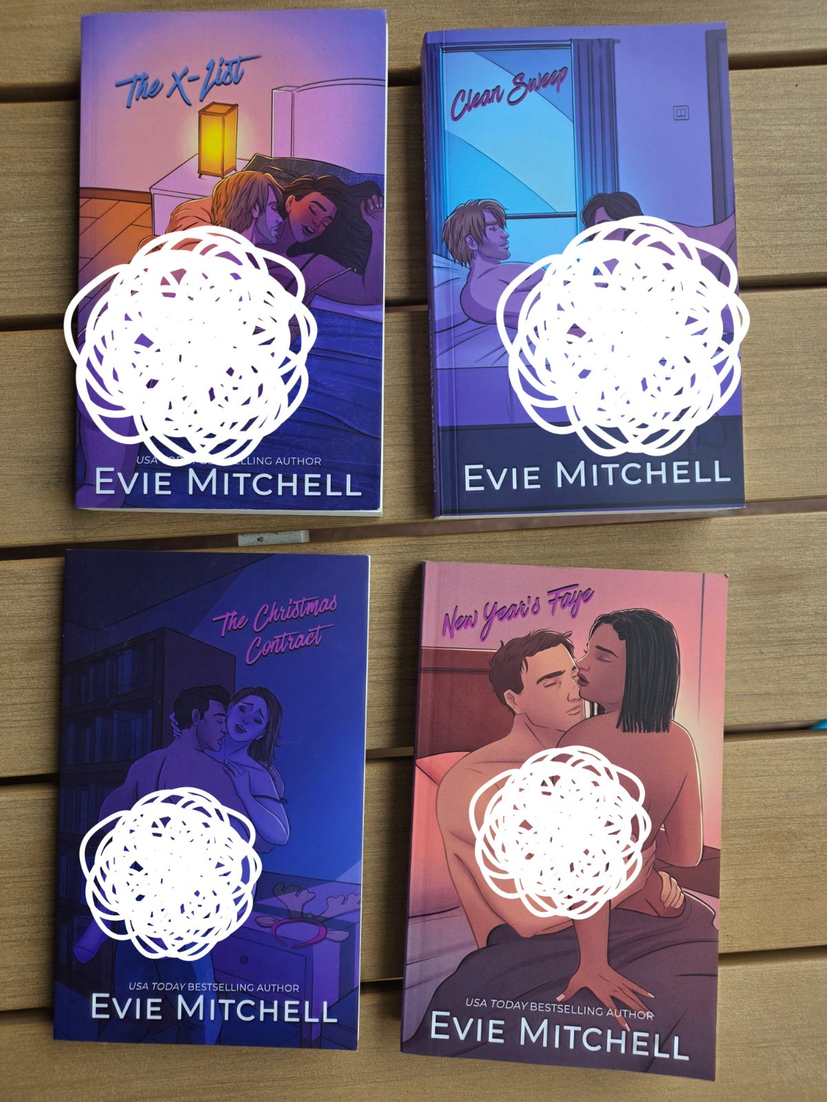 Evie Mitchell RARE book signing bundle