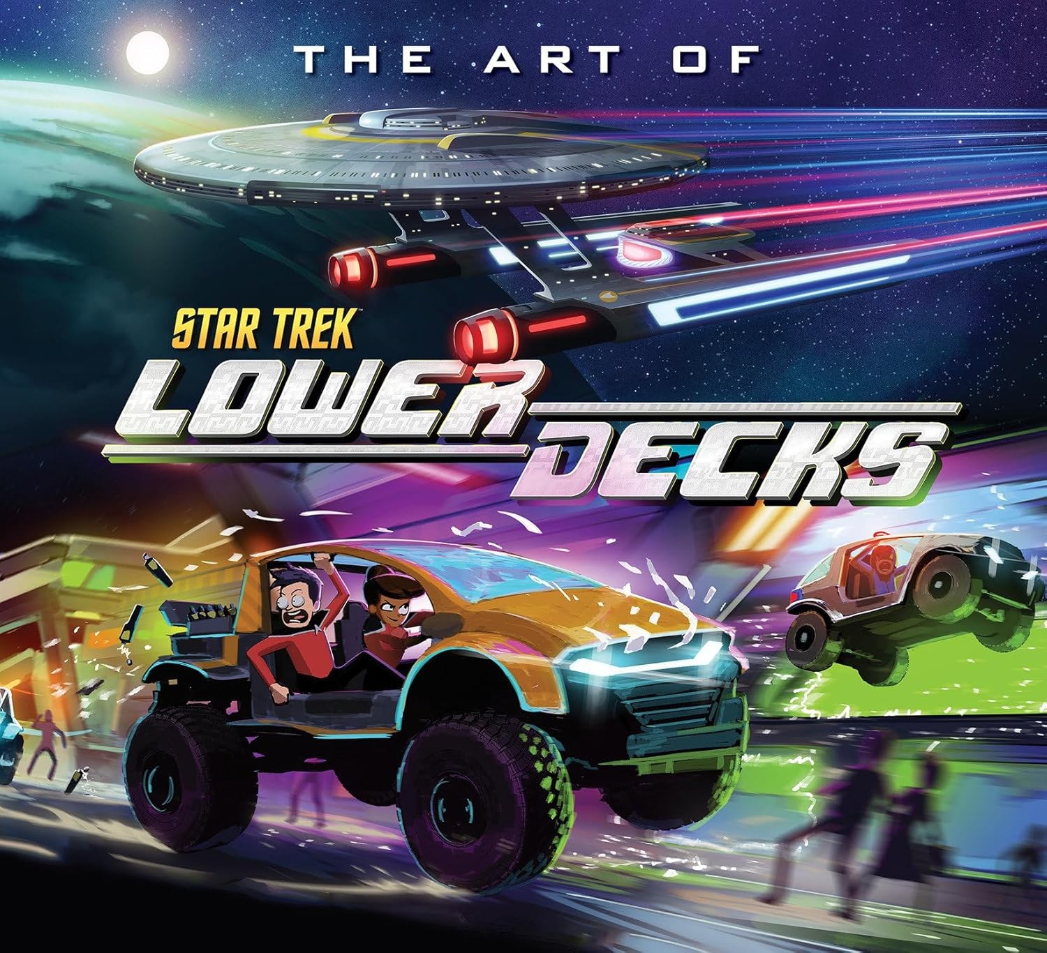 The Art of Star Trek: Lower Decks Hardcover by Megan Trevino