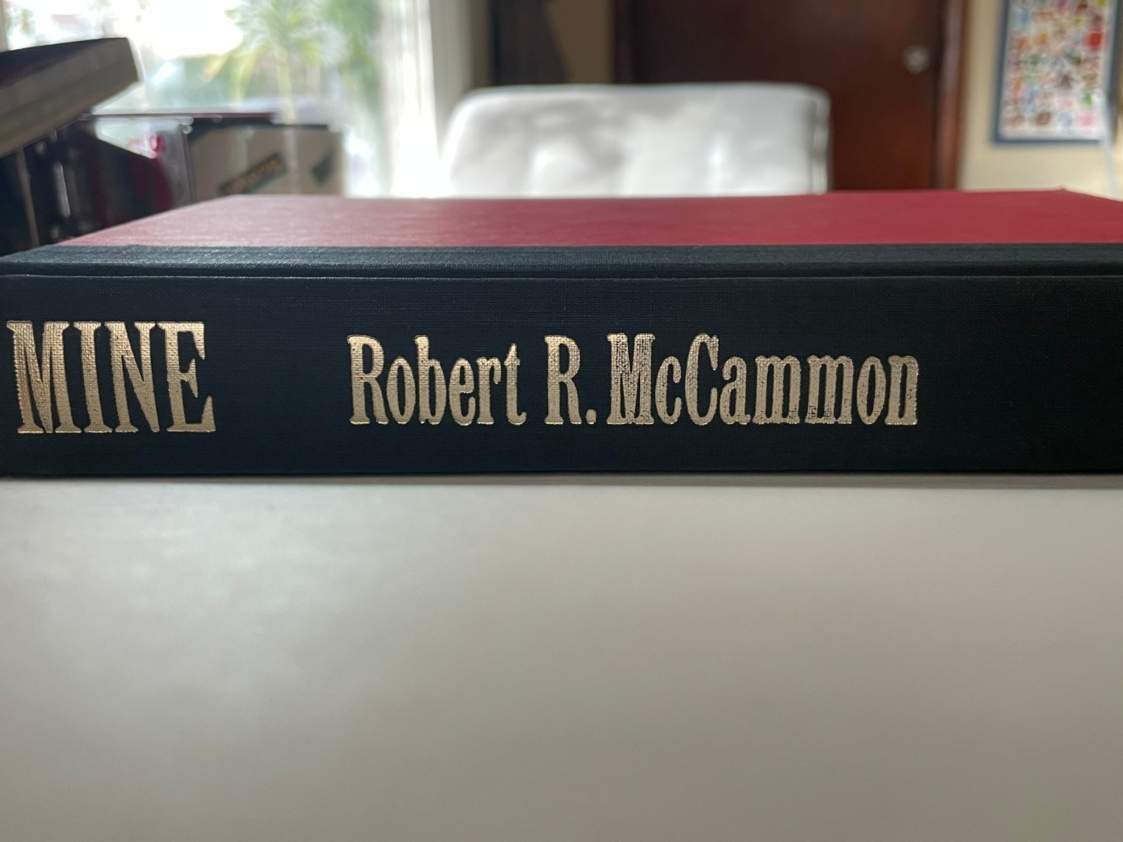 MINE by Robert R. McCammon, 1st Edition, 1st Printing, Vintage Horror Hardcover