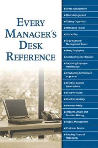 Every Manager’s Desk Reference by Alpha Books: Used