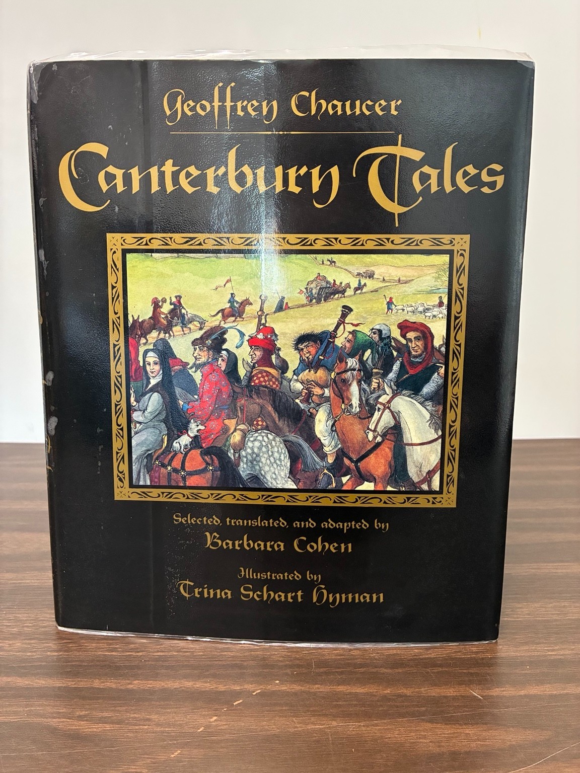 Canterbury Tales Geoffrey Chaucer 1st Edition 1988 HC DJ Trina Hyman Ilustrated