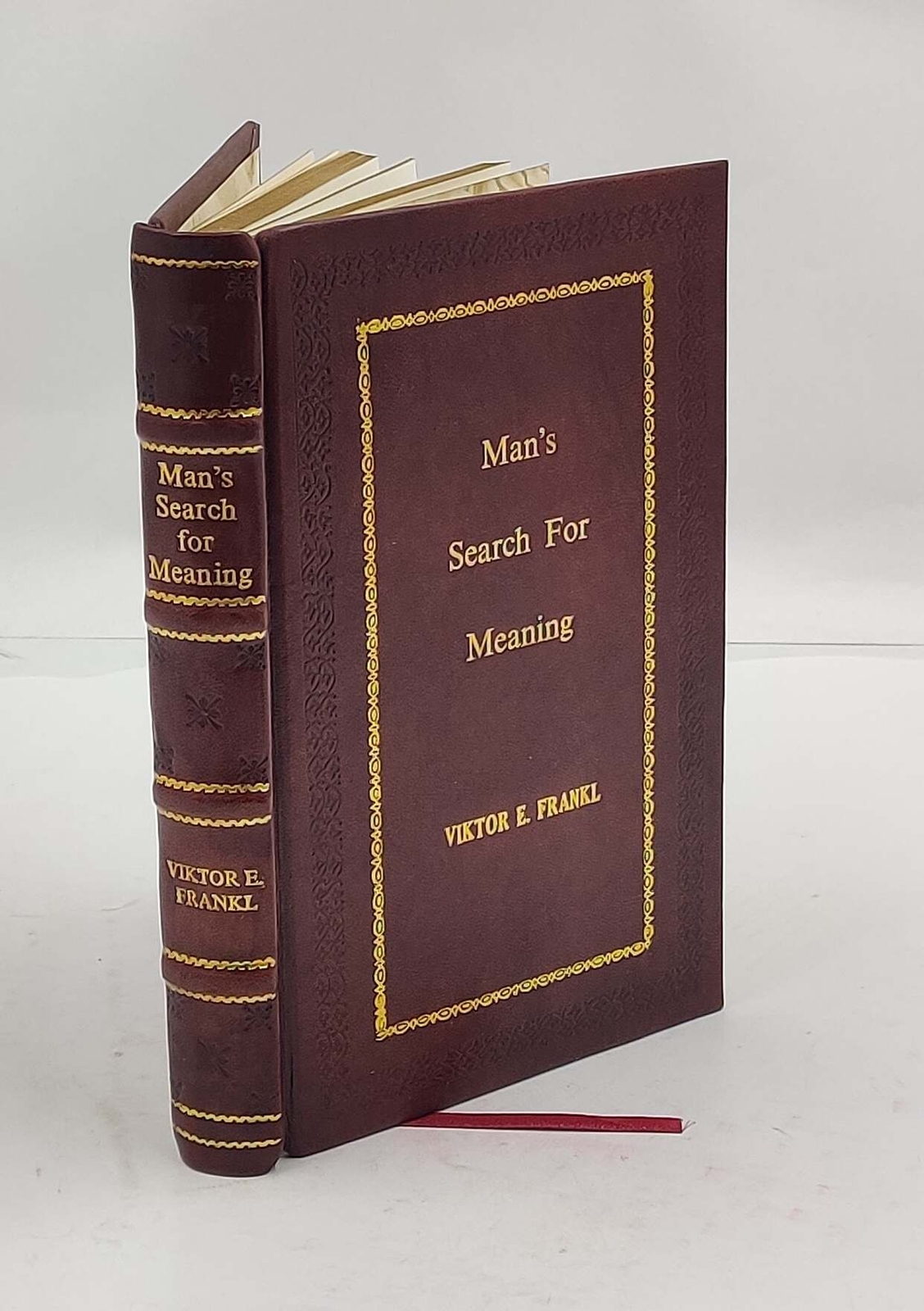 Man’S Search For Meaning [Premium Leather Bound]